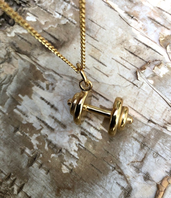 Men's weightlifting shop necklace
