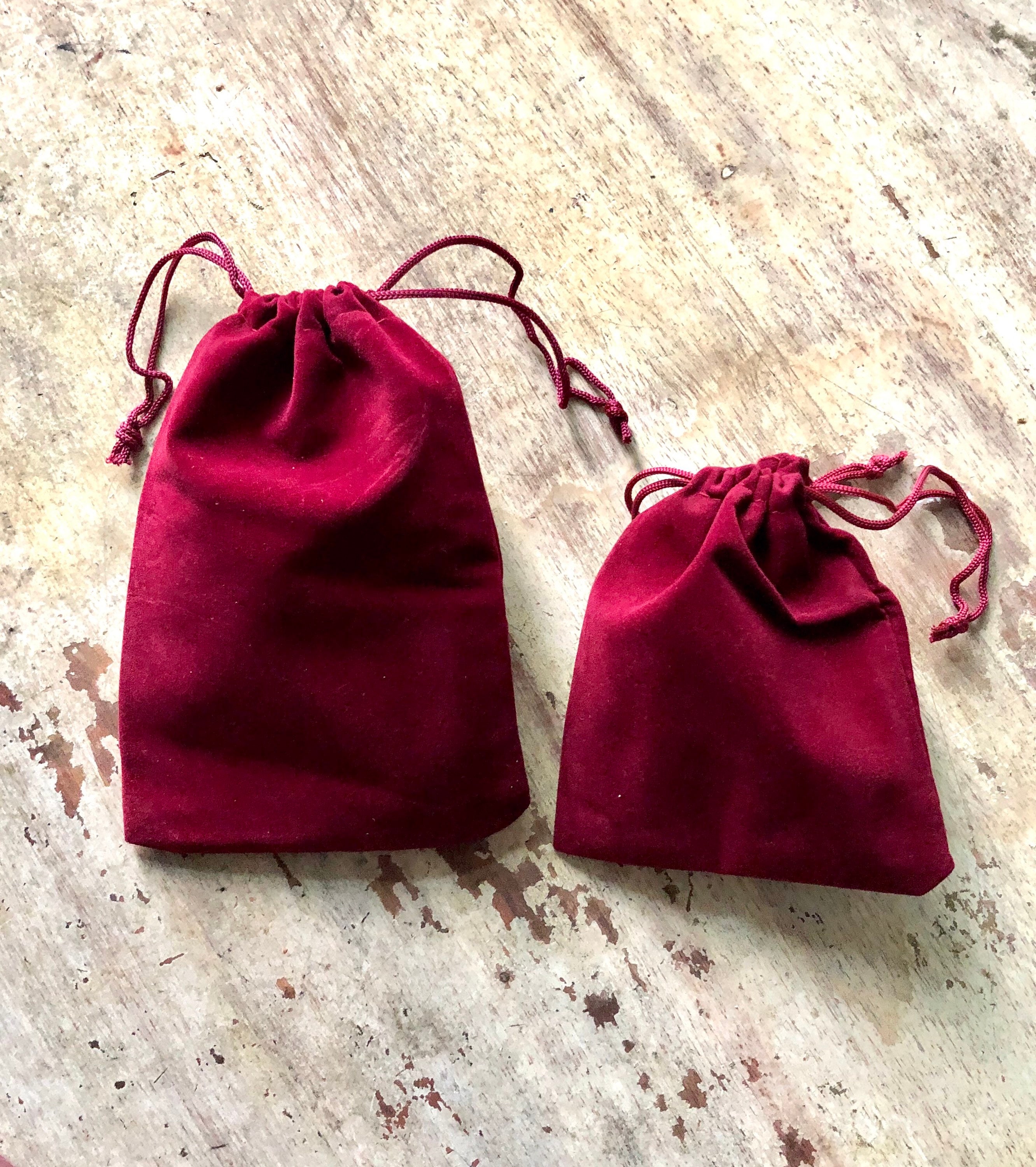 Velvet gift bags velvet pouch mojo bags small silky bags Etsy