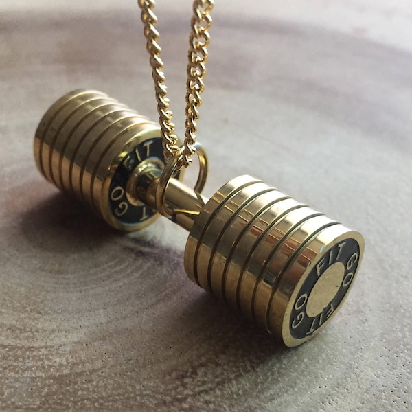 Workout Necklace Etsy