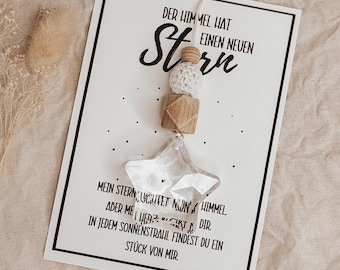 Sonnenfänger, Geschenke Trauer, Sternenkind Geschenk, Beileids Bekundung, Sternenkind Erinnerung, Geschenk Beerdigung, Trauer Beileid Karte