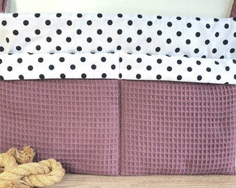 Playpen utensil holder - Changing table utensil holder - Hanging bag - Wall utensil holder - Baby bed organizer - Bed utensil holder - Bed bag - Storage - Gift