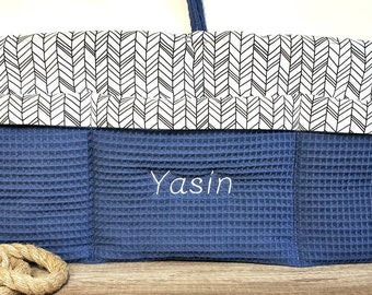 Utensilo for playpen - changing table - hanging bag - wall utensilo - baby bed organizer - bed utensilo - bed bag - storage - gift