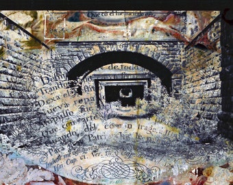 Miley Tunnel, Giclee A3 print by John Robertson