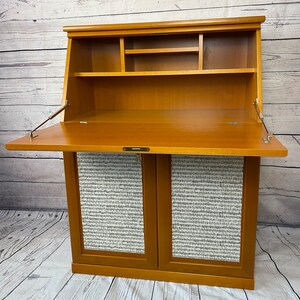 Playful bureau, desk, chest of drawers in country house style with sheet music image 7