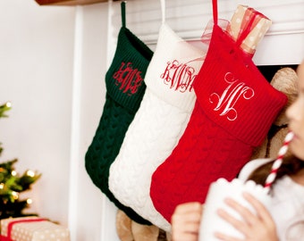 Christmas Stockings, Embroidered Christmas Stockings, Personalized Christmas Stockings, Family Gift