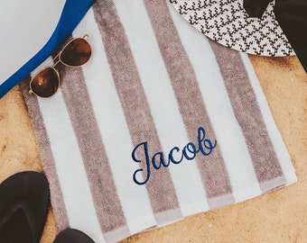 Personalized Beach Towel, Beach Towel, Monogrammed Beach Towel, Beach Gift, Beach Towel for Kids, Beach Towel for Adults