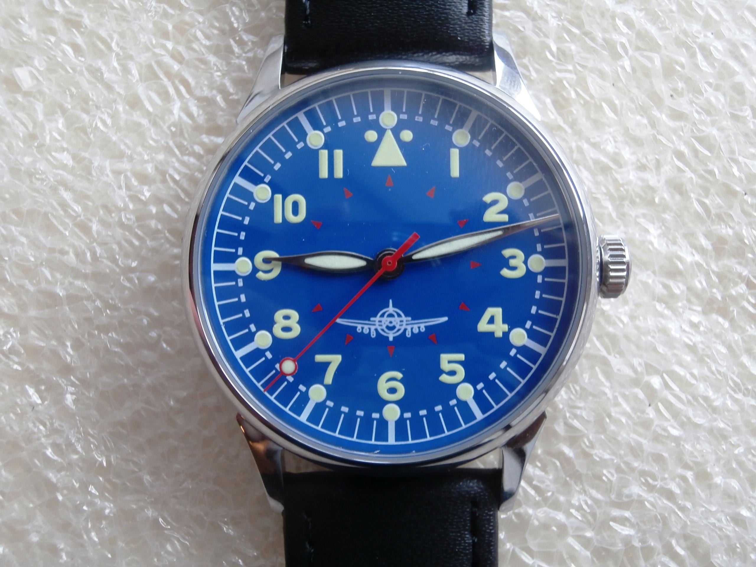 Orologio da polso meccanico Raketa, movimento di un orologio