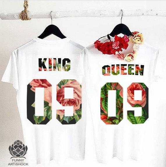 King and Queen Shirts King 01 Queen 01 Couples T shirt King