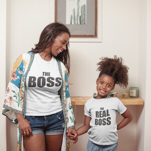 mom son and daughter matching outfits