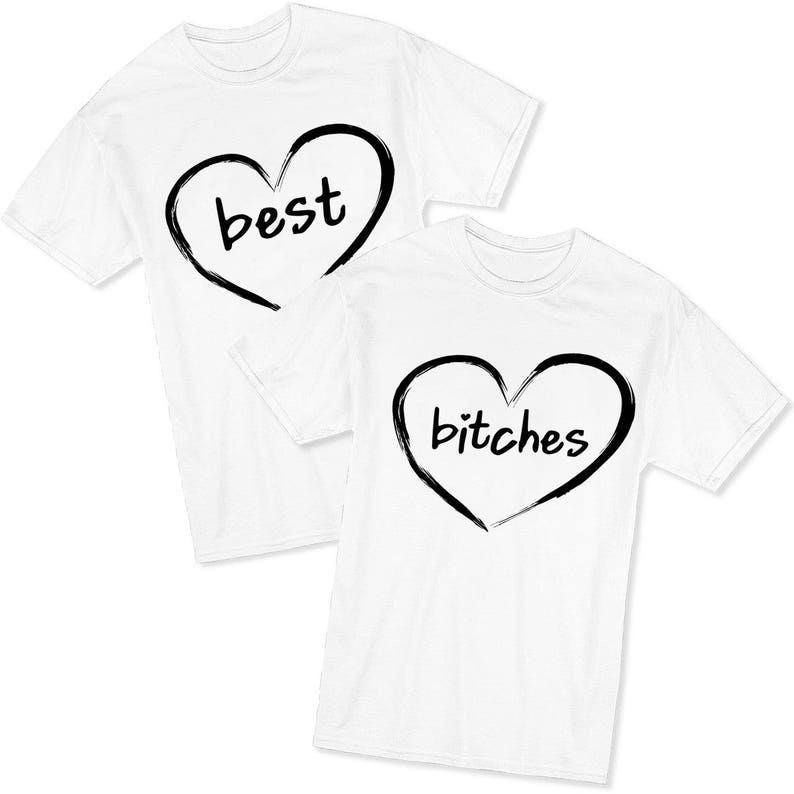 BEST BITCHES Couples Shirts Matching Couple Shirts Matching | Etsy