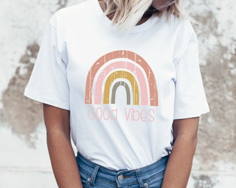 Good Vibes Shirt Pink Etsy Good Vibes Shirt Pink Etsy
