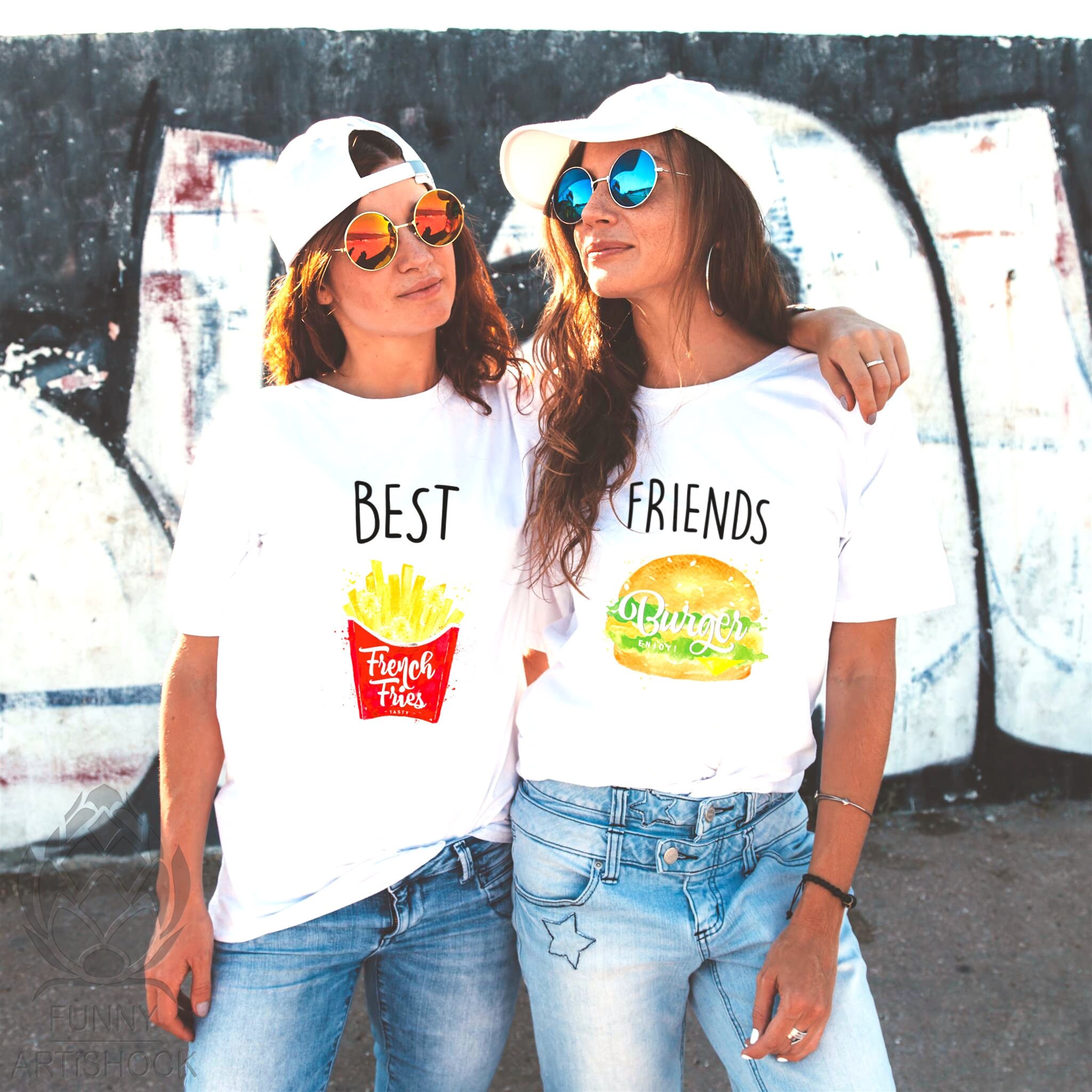 Best friend couple shirt Clearance