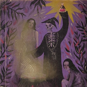 Eureka! Spooky illustration print