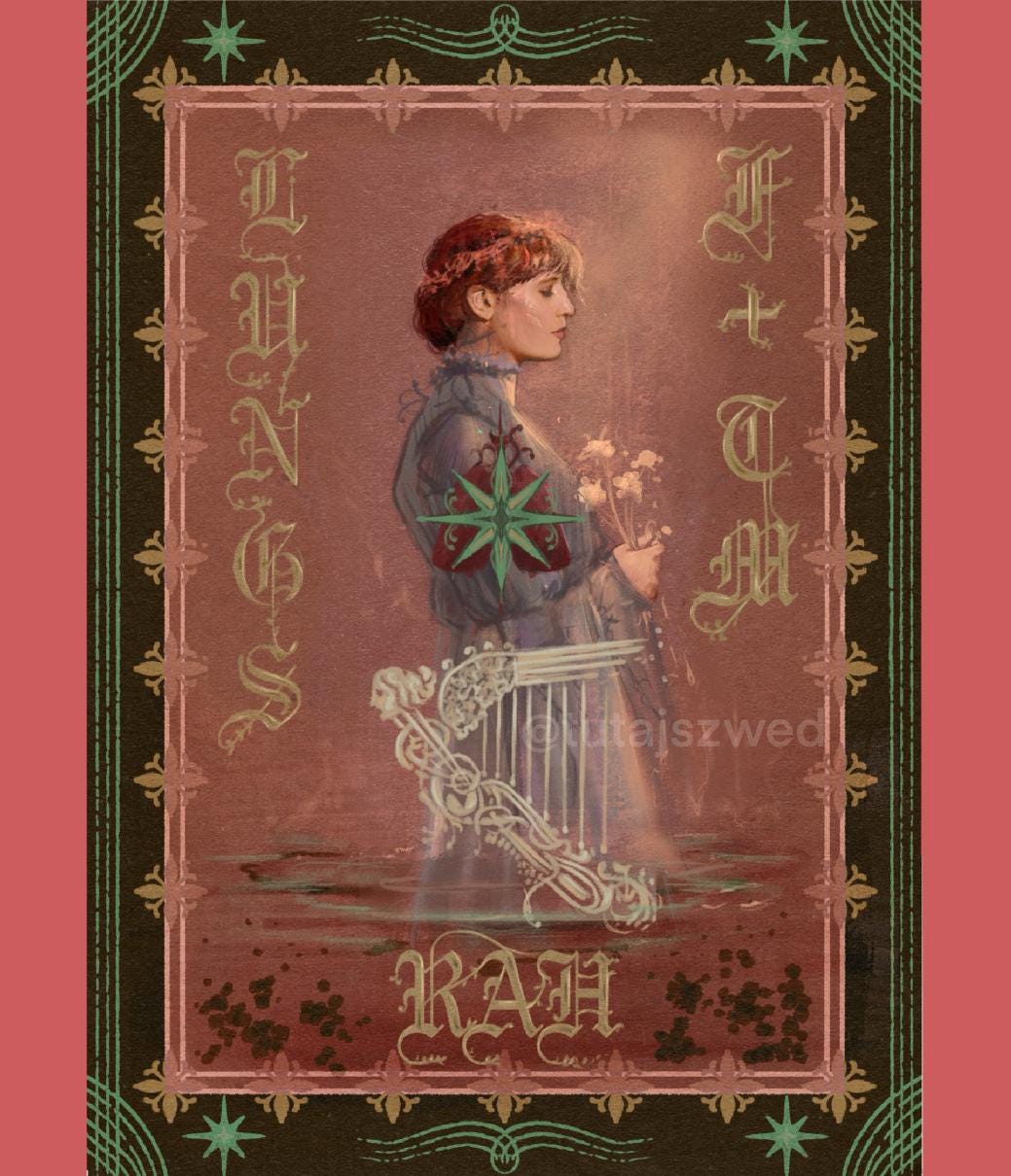 Florence and the Machine Symphony of Lungs, Royal Albert Hall, Concert  Poster - Etsy, image size:1039x1210