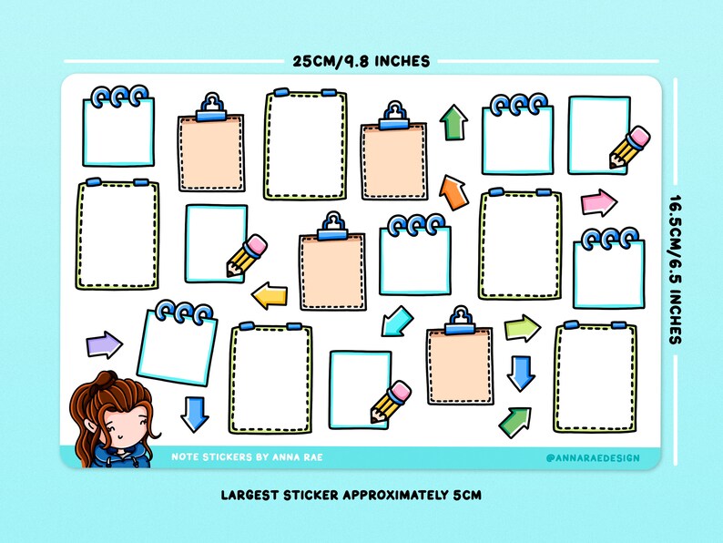 Lfm Sticker To-do List Functional Stickers - Organising Sticker Sheets for Planners ...