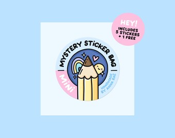 Mystery Sticker Bag (Mini) - Decorative Stickers Lucky Dip