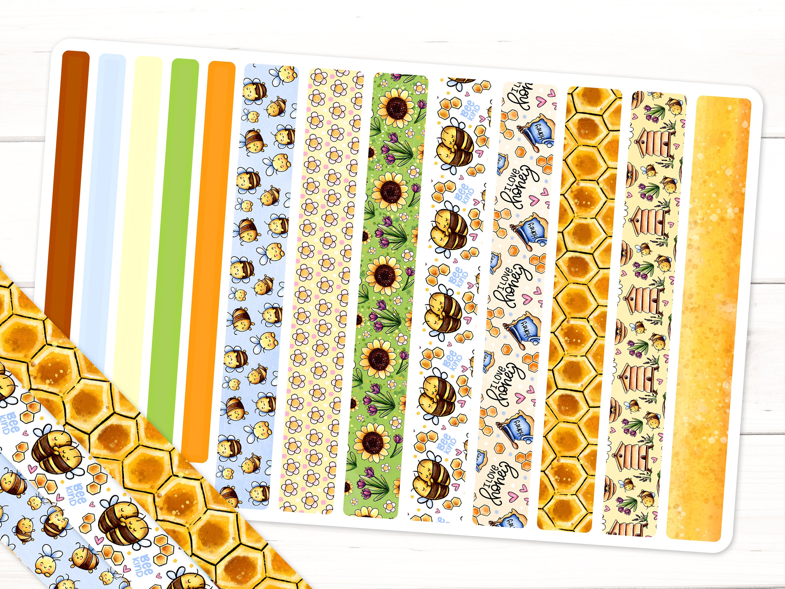 Kawaii Bees Washi tape