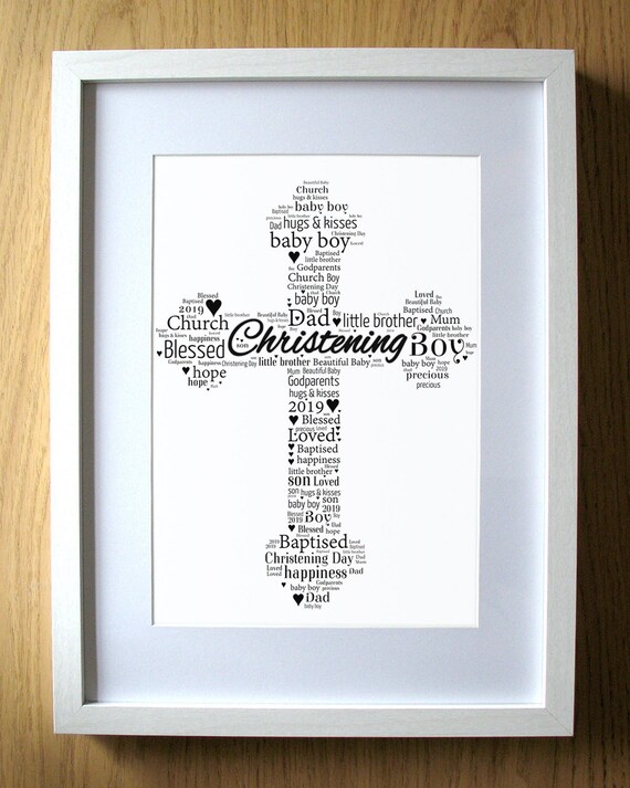 White Cotton Cards Christening A4 Toys Range Keepsake Box Blue