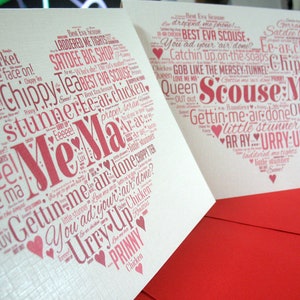 Scouse Greetings Card - Liverpool humour - Scouse Ma, Mum, Bird - cards for scouser, humor, funny