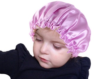 Satin Sleeping Cap - Double Layer - Frizz Free Sleeping - Reversible