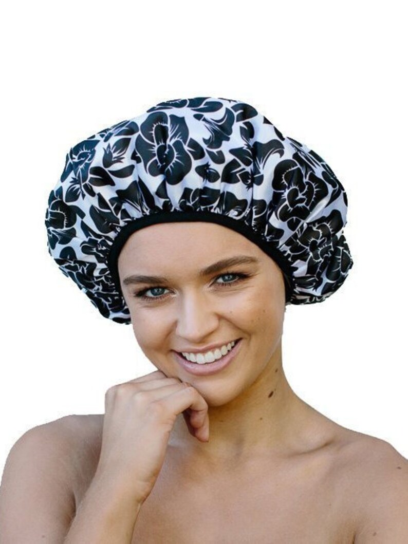 flower shower cap