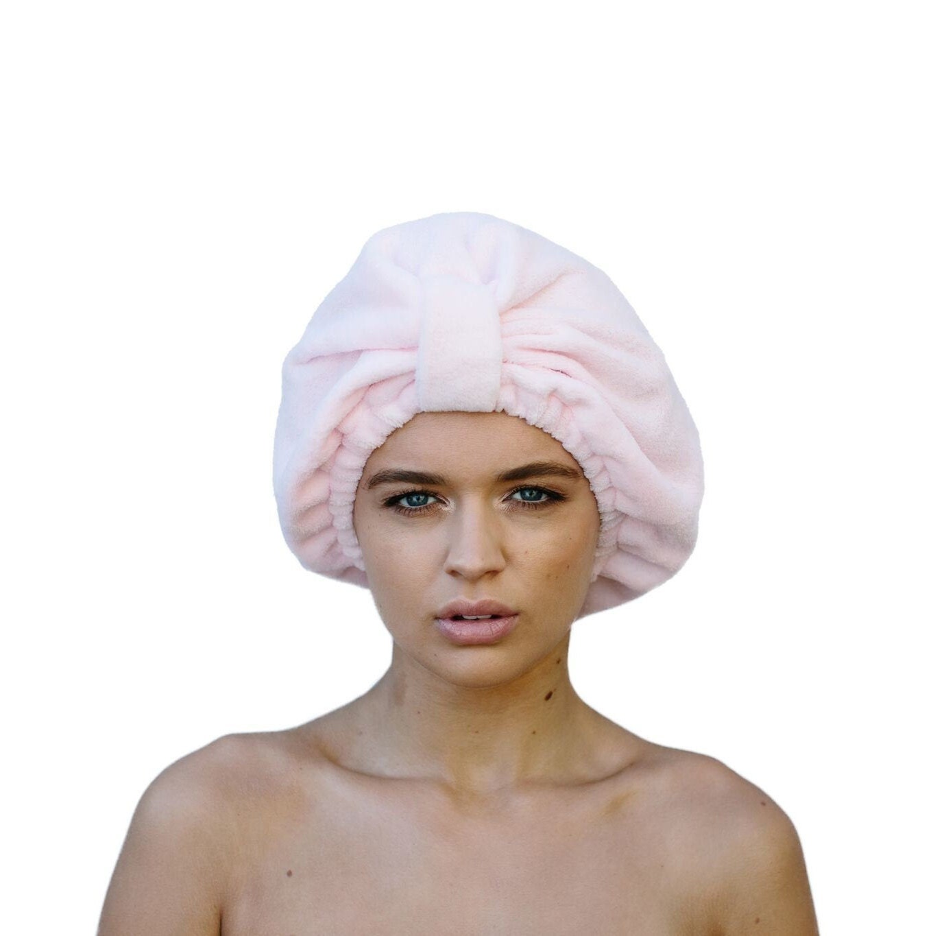 Turbante per capelli Morbida microfibra Protezione per il trattamento dei  capelli Applicazioni per il trucco Cappello chemio Rosa -  Italia