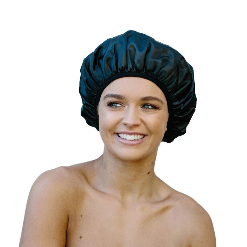 Extra Large Shower Caps Triple Layered Extra Protection Etsy