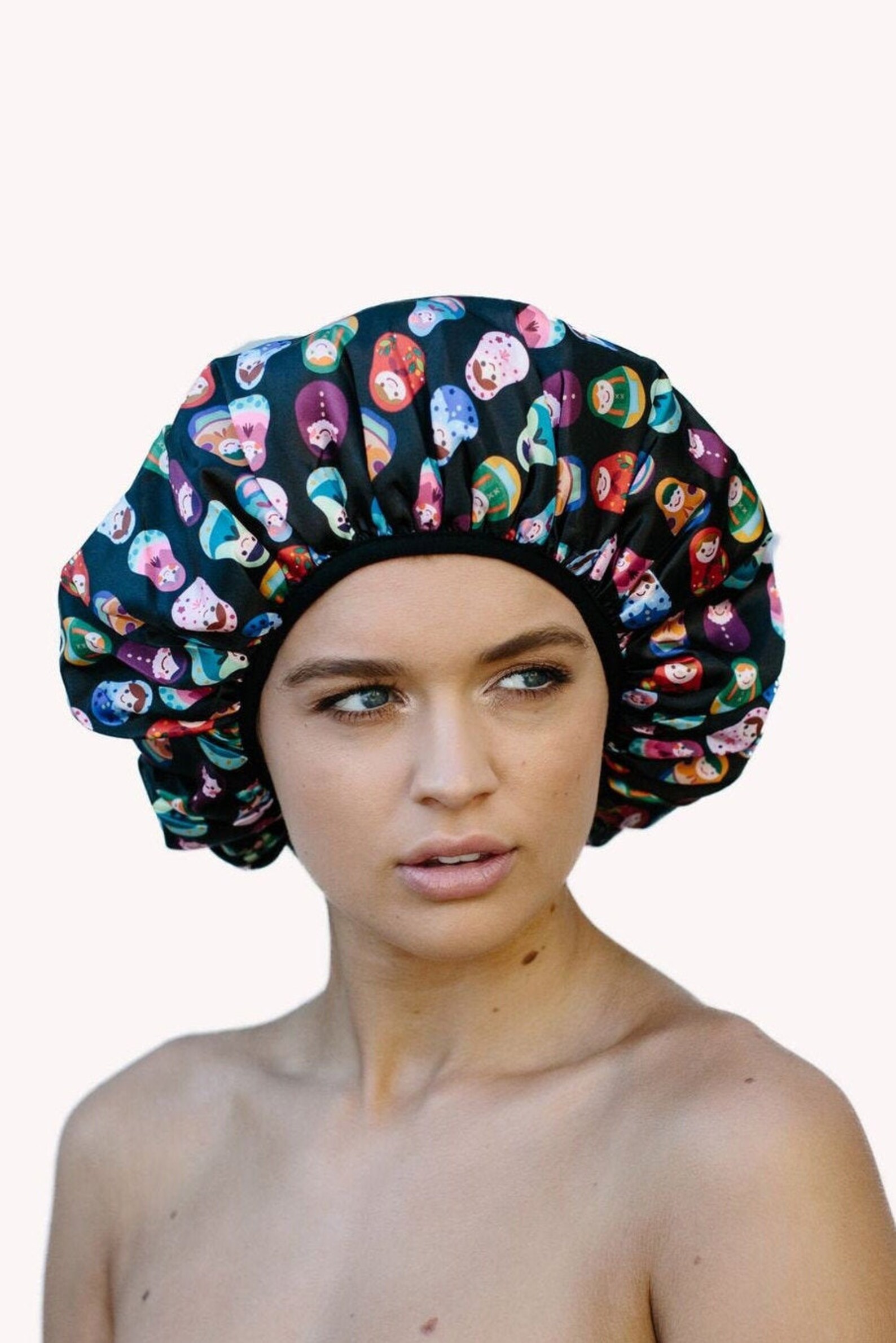 Extra Large Shower Cap Triple Layered Extra Protection Etsy