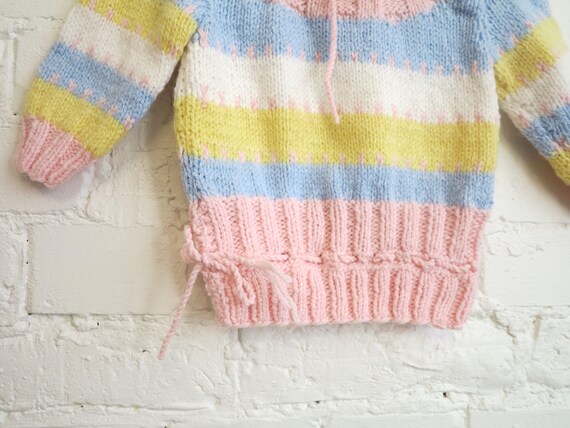 Multicolor Toddlers Sweater Kids Sweater Pink Blue Yellow Baby Pullover Knitted Kid Sweater Girls Sweater Size 12 Month Etsy UK