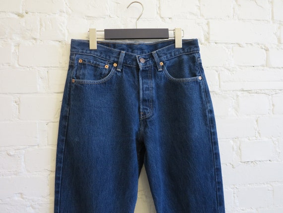Vintage 1980 S Levis 582 Jeans High Waist Unisex Blue Etsy