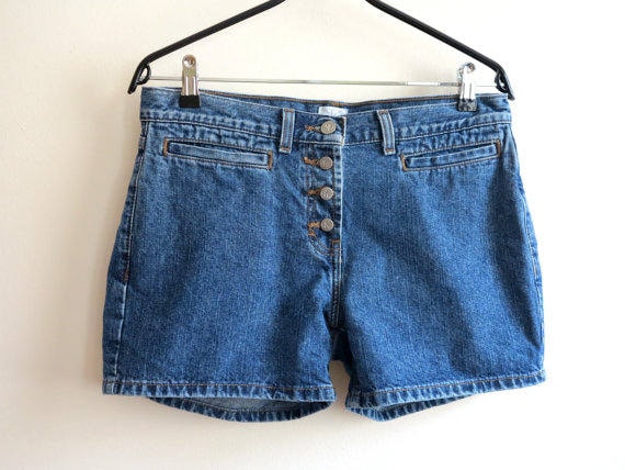 calvin klein jean shorts womens