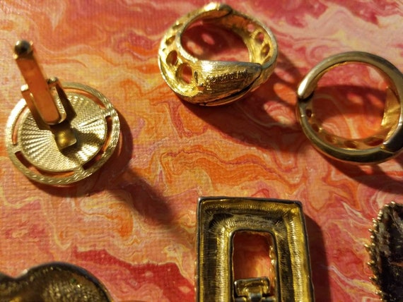 7 gold filled vintage jewelry pieces - image 5
