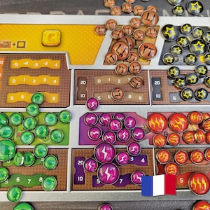 Terraforming Mars - Player Resources Tokens