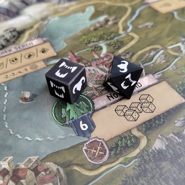 Monster Attack Dice - The Witcher Old World