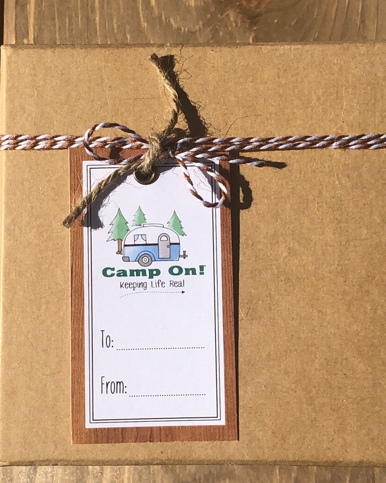 Everyday Camper Tags Camping Gift Tags Set of 10 Tags Etsy