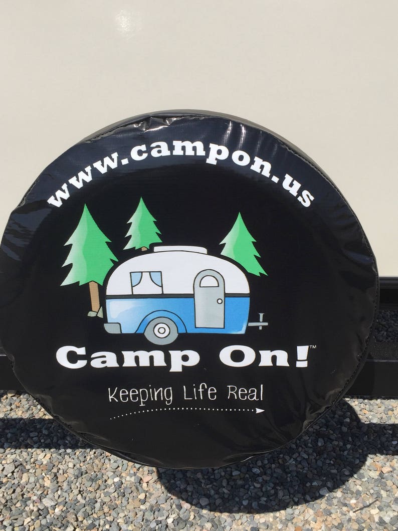 Camper RV Spare Tire Cover Wowzahow Cool. Camp On® Brand Etsy