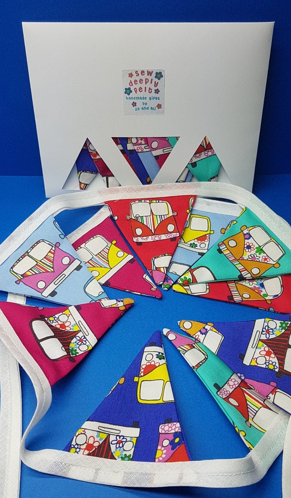 VW Campervan mini bunting