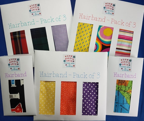 Hairbands | Pack of 3 & Individual