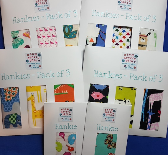 Animal Hankies | Pocket Square | Pack of 3 or Individual