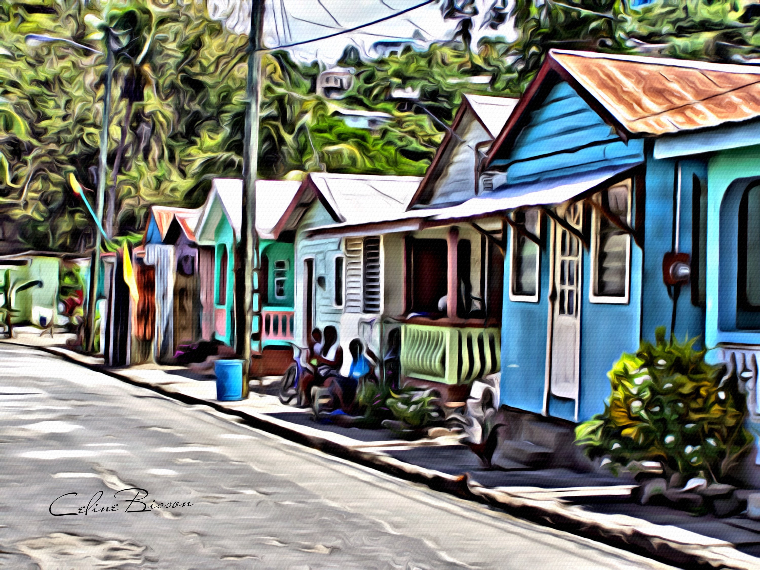 Cute little houses in SaintLucia Virgin Islands Etsy Cute little houses in SaintLucia Virgin Islands Etsy