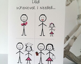 dad birthday card from daughter etsy