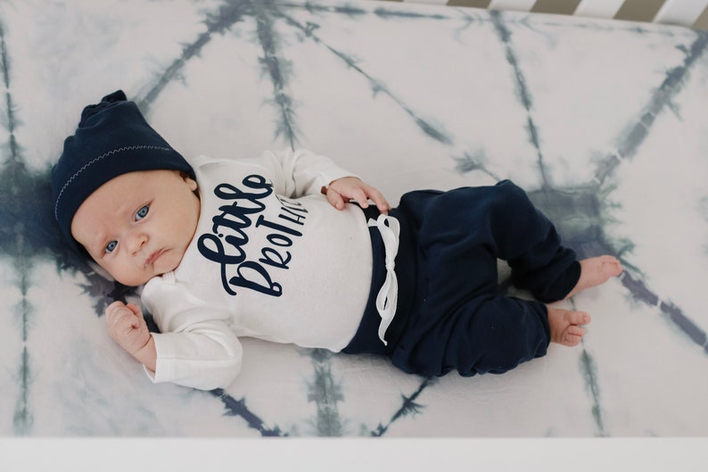 Little Brother Outfit Baby Boy Coming Home Outfit Personalized - Etsy