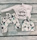 baby boy coming home outfit/hello world outfit/ arrow shirt/arrow leggings/baby leggings/organic cotton 