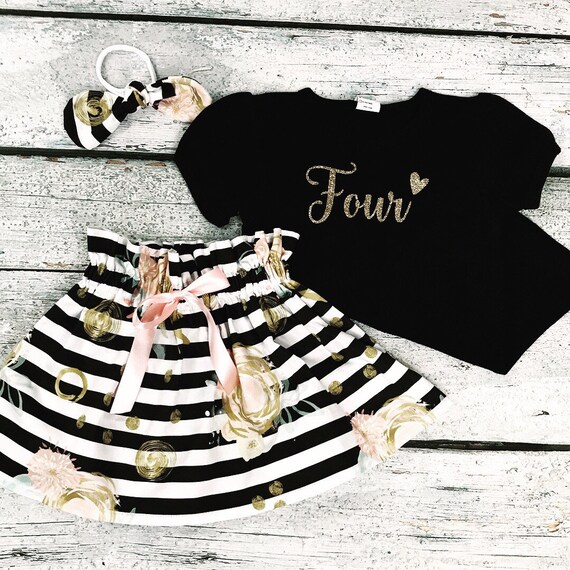 four year old birthday outfit