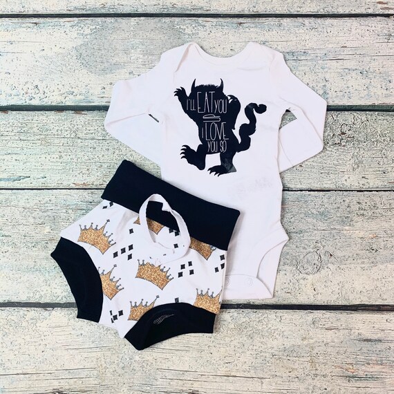 Baby Boy Coming Home Outfit Where The Wild Things Are Baby Etsy Baby Boy Coming Home Outfit Where The Wild Things Are Baby Etsy