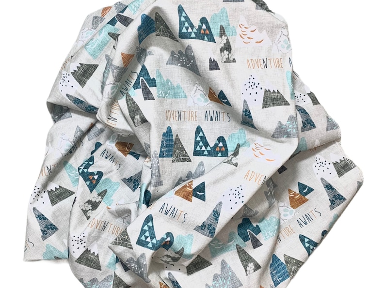 Newborn swaddle blanketAdventure awaits swaddle blanketnewborn baby swaddle blanketstroller cover nursing cover