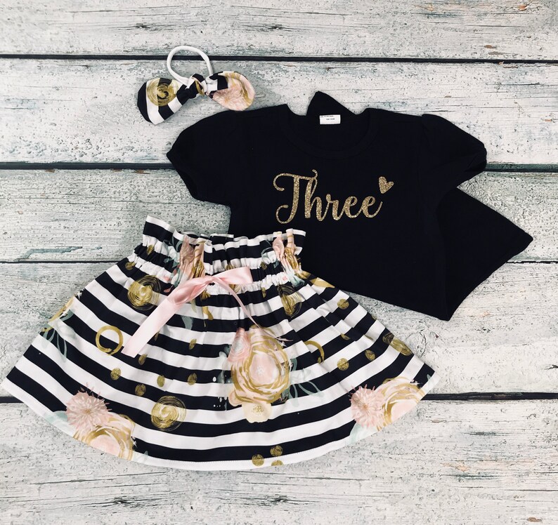 three year old birthday outfit