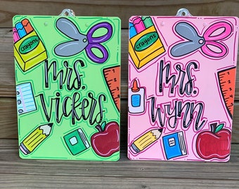 Hand Painted Clipboards