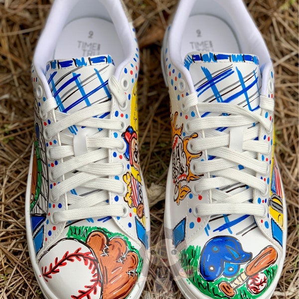 Baseball Shoes Etsy