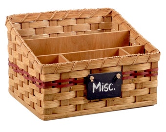 Wicker File Basket Etsy